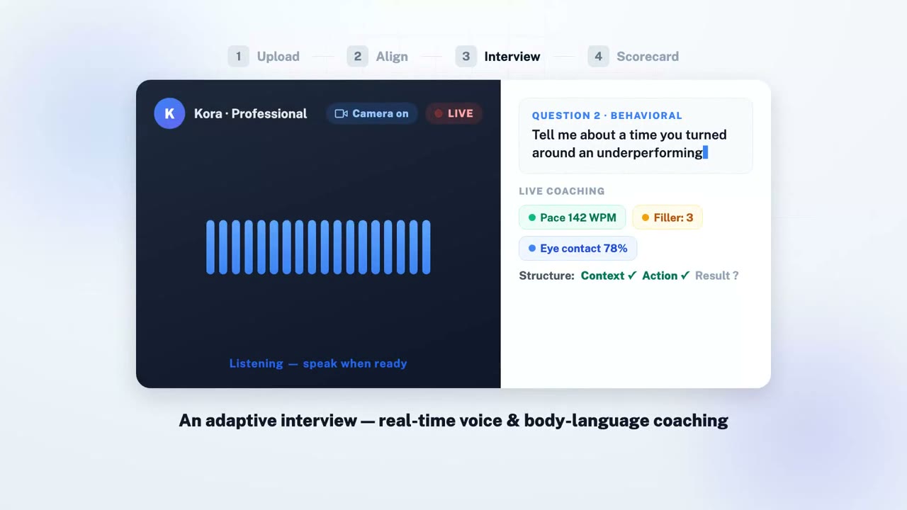 AI Mock Interview launch film